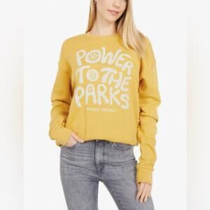 Parks Project Power To The Parks Yellow Crewneck Sweatshirt